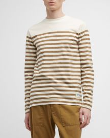 Scotch amp Soda Menx27s Breton Striped T-Shirt at Neiman Marcus