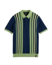 Scotch amp Soda Structured Polo Sweater Bloomingdale39s at Bloomingdales