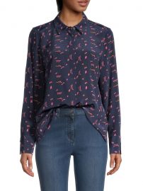 Scottie Silk Blouse at Saks Fifth Avenue