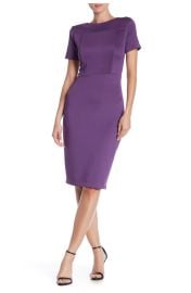 Scuba Midi Sheath Dress at Nordstrom Rack