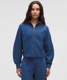 Scuba Oversized Full-Zip Hoodie Waffle Womenx27s Hoodies amp Sweatshirts lululemon at Lululemon