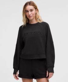 Scuba Oversized Pullover Wordmark Womenx27s Hoodies amp Sweatshirts lululemon at Lululemon