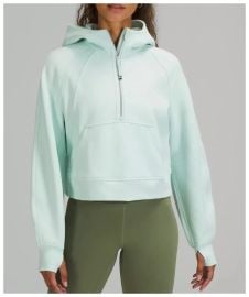 Scuba Zip Hoodie in Mint Green at eBay