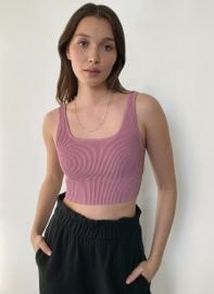 Sculpt Knit Tank by Babaton at Aritzia at Aritzia