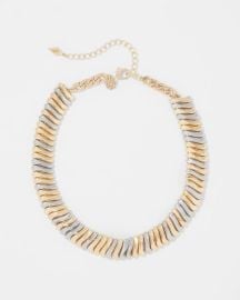 Sculptural Wave Short Necklace White House Black Market at White House Black Market