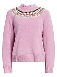 Sea - Brie Fair Isle Sweater at Saks Fifth Avenue