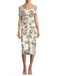 Sea - Josephine Ruched Dress at Saks Fifth Avenue