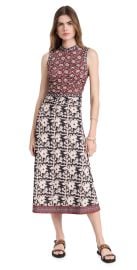 Sea Danae Print Dress Red XL at Shopbop