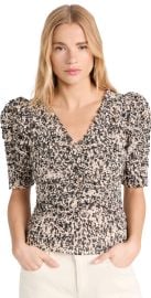 Sea Gia Print Ruched Top Multi 12 at Shopbop