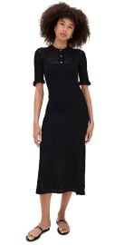 Sea Rue Knit Midi Dress Black XL at Shopbop