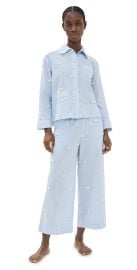 Sea Sheep Sleepwear Button Down PJ Set Sky XS at Shopbop