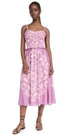 Sea Thea Tie Dye Print Tank Dress Lilac M at Shopbop