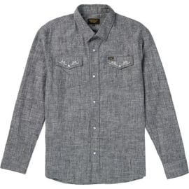 Seager Co. Reagan Pearl Snap Hemp Shirt - Men\'s - Clothing at Backcountry