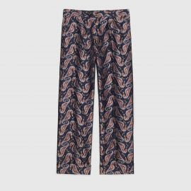 Seahorse Jacquard Evening Pant by Gucci at Gucci