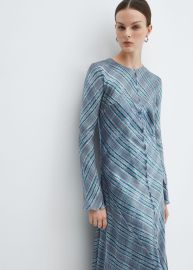 Seam printed dress - Women Mango USA at Mango