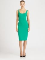 Seamed crepe dress by Michael Kors at Saks Fifth Avenue