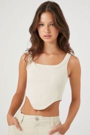 Seamless Curve-Hem Cropped Tank Top at Forever 21