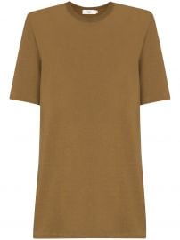 Sean padded shoulder T-shirt dress at Farfetch