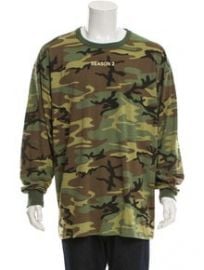 Season 2 Invitation Camo T-shirt by Yeezy at The Real