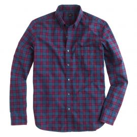 Secret Wash Shirt in Atlantic Bay Flannel at J. Crew