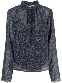 See By Chlo   Floral Haze Georgette Blouse - Farfetch at Farfetch