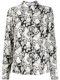 See By Chlo   all-over Print Shirt - Farfetch at Farfetch