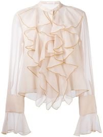 See By Chlo  233  Ruffled Bell Sleeve Blouse at Farfetch