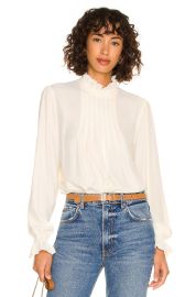 See By Chloe Victorian High Neck Blouse at Revolve