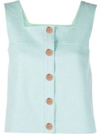 See By ChloxE9 Sleeveless button-front Tank Top - at Farfetch