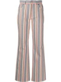 See By ChloxE9 vertical-stripe Straight Trousers - at Farfetch