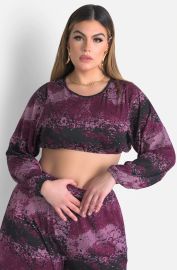 See You Later Oversized Crop Top                       at REBDOLLS