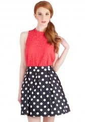 See You Round Skirt at ModCloth