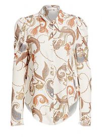 See by Chlo   - Paisley Silk Blouse at Saks Fifth Avenue