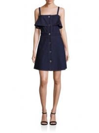 See by Chlo  - Button-Front Denim Dress at Saks Fifth Avenue