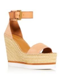 See by Chlo Glyn Leather Espadrille Platform Wedge Ankle Strap Sandals Bloomingdale39s at Bloomingdales
