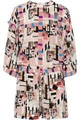 See by Chloe Geometric Printed Playsuit at Net A Porter