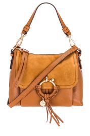 See by Chloe Joan Small Leather Suede Shoulder Bag at Revolve