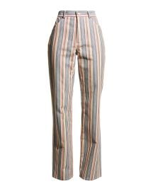 See by Chloe Striped High-Rise Bootcut-Leg Jeans at Neiman Marcus