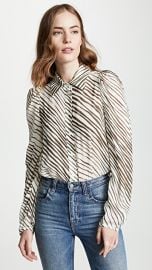 See by Chloe Zebra Blouse at Shopbop