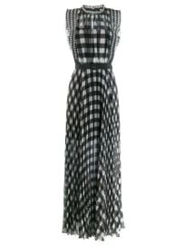 Self-Portrait Checked Dress - Farfetch at Farfetch