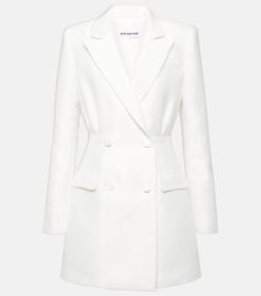 Self Portrait Double breasted Taffeta Blazer Dress at Mytheresa
