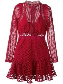 Self-Portrait Hall Mini Dress at Farfetch