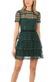 Self Portrait Lace Dress at Blue & Cream