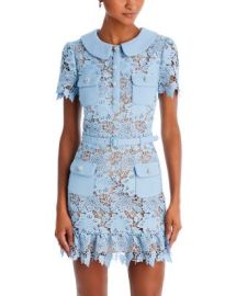 Self Portrait Lace minidress at Bloomingdales