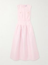 Self Portrait Taffeta midi dress at Net a Porter