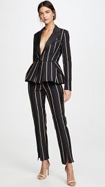 Self Portrait Tailoring Stripe Jumpsuit at Shopbop