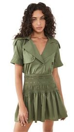 Self Portrait Trench Mini Dress at Shopbop