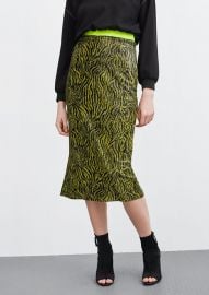 Sequin Animal Skirt at Zara