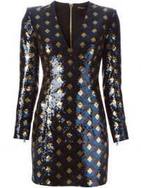 Sequin Dress by Balmain at Farfetch