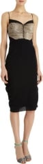 Sequin Front Spaghetti Strap Dress by Narciso Rodriguez at Barneys